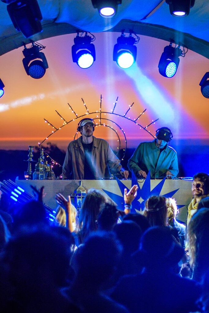 Dj performance maev marrakech
