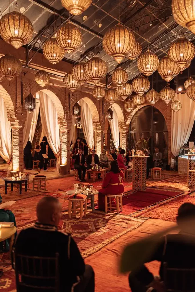 Lantern wedding hall by maev